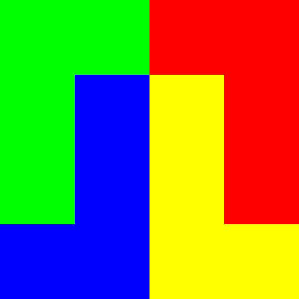 4x4 in 16 | Morphing | 4xL | V=157-00 | P #01 by Gerhard Haberern