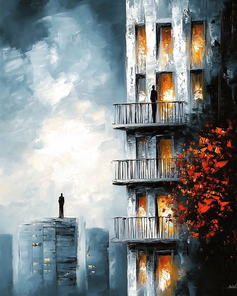 Elementaire krachten van fernlichtsicht