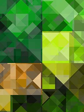 Bauhausstile Karo 2 von Claudia Gründler