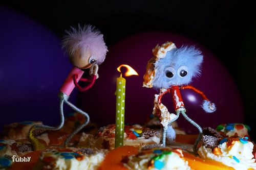 Making a wish on blowing out the candle