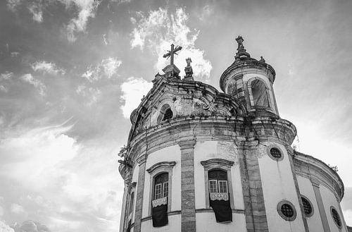 Historische kerk - Ouro Preto/MG, Brazilië