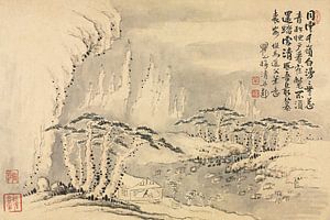Mei Qing - Landschaften in verschiedenen Stilrichtungen nach Alten Meistern 10 (1690)