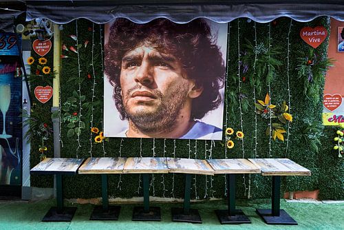 Maradonna, Napoli von Heiko Westphalen