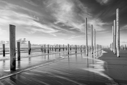 The poles of Petten in black and white