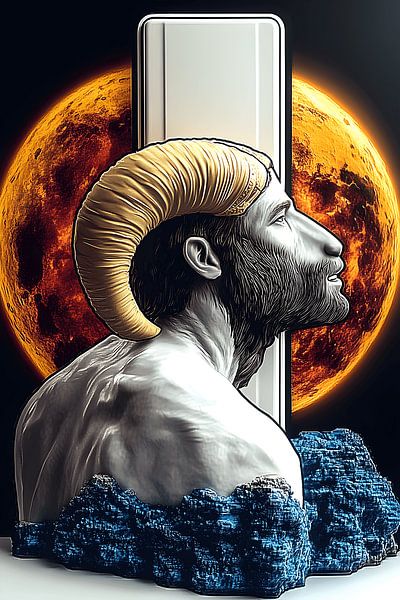 The heavenly gatekeeper by Vythryd Arts