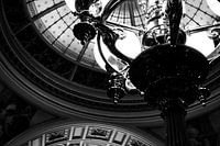 Luxus-Kerzenständer schwarz und weiß