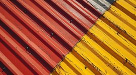 Colourful cityscape