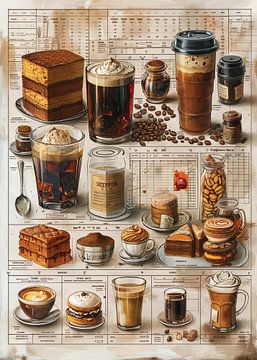 Een wereld van koffie en taart van Mita Tri Wahyuni