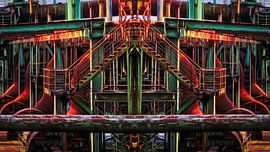 Fans @ Landschaftspark Duisburg von Rob Boon