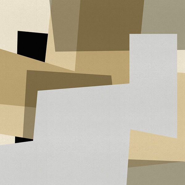 Minimalist geometric abstract by Dina Dankers