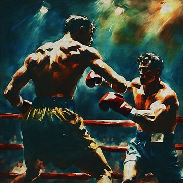 A Duel in the Ring by Jan Keteleer (JanKé): A Journey Beyond the Canvas
