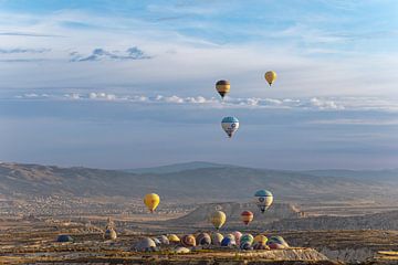 Ballons à air chaud multicolores sur Tilo Grellmann