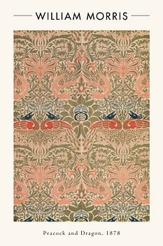 William Morris - Peacock And Dragon II