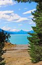 Mount Cook (Aoraki) am blauen See: Lake Pukaki - Neuseeland von Be More Outdoor Miniaturansicht