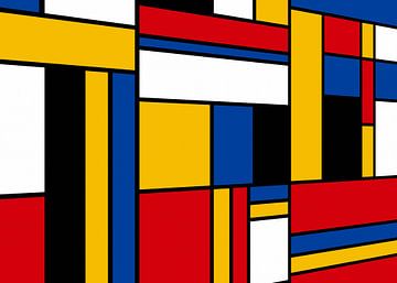 Piet Mondrian-Perspektive von Marion Tenbergen