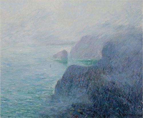 Gustave Loiseau, De mist bij Cap Fréhel, 1906