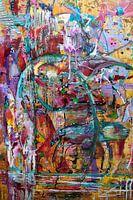 Abstract and ink