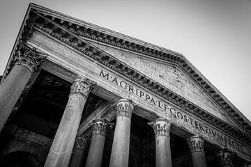 Rome | Romeins Pantheon | Zwart- Wit | Fine Art Photography