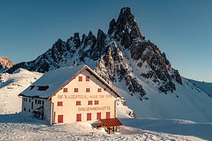 Drei Zinnen Hutte und Paternkofel horizontal