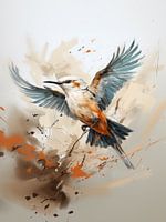 Colourful feathers