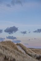 Kleuren in de lucht op het eiland Terschelling