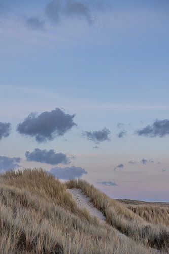 Farben am Himmel auf der Insel Terschelling