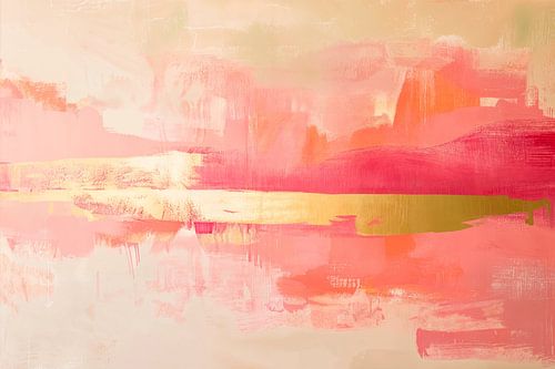 Landschaft minimalistische Malerei von Moderne Kollektion