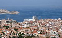 View over Marseille on a sunny day