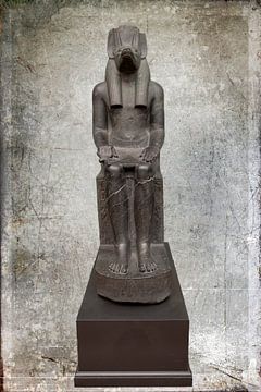 The Egyptian jackal head Anubis