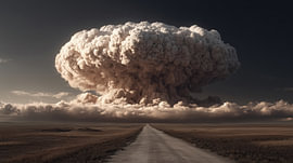 Panorama einer Atombombe