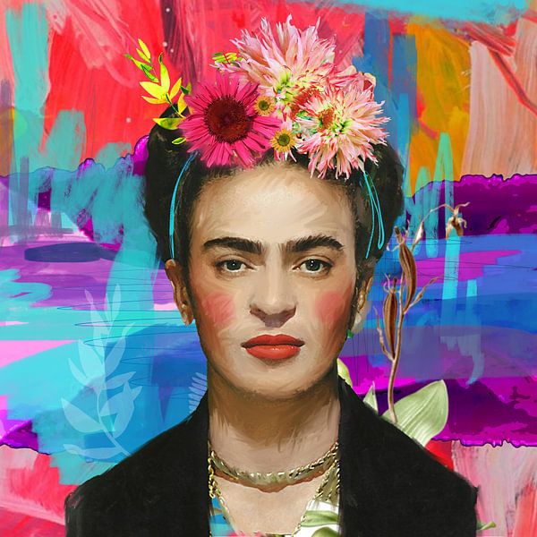 Frida Kahlo von Nicole Habets