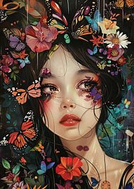 Butterflies by Abstract Painting