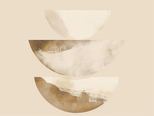 Œuvre d'art moderne sur lin