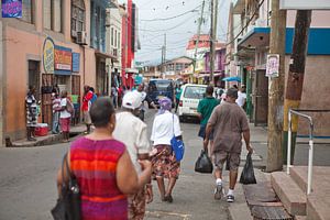 Markttag in Grenville (Grenada)