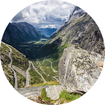 Trollstigen in Norway van Rico Ködder