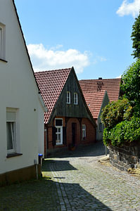 Eine Straße in Bad Bentheim
