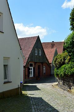 Een straatje in Bad Bentheim