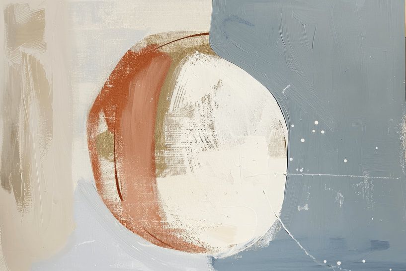 Modern and abstract in Japandi style by Japandi Art Studio