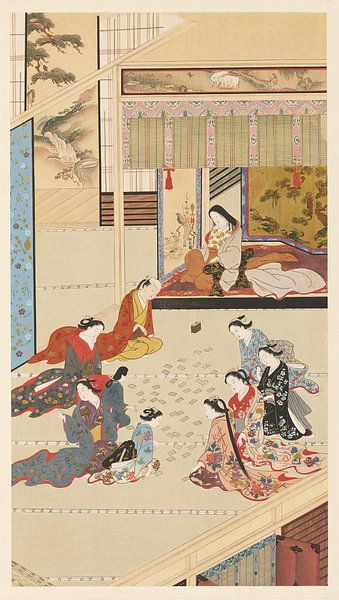Motiv aus "Ausgewählte Meisterwerke der Ukiyo-e-Schule" von Peter Balan