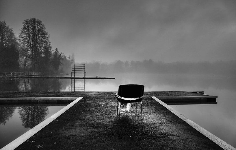 Verlassener Schwimmteich... von Rudi Everaert
