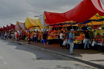 Schwimmender Markt Willemstad Curacao