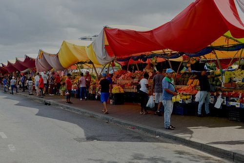 Schwimmender Markt Willemstad Curacao