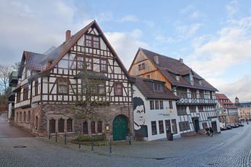 Lutherhuis in Eisenach (Thüringen/Duitsland)