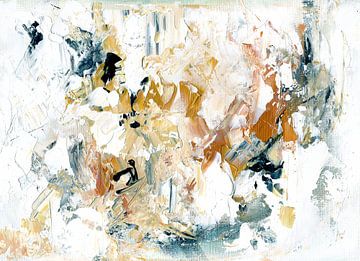 White Composition 7 van Maria Kitano
