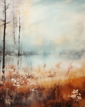 Landscape in both warm and cool colours by Studio Allee