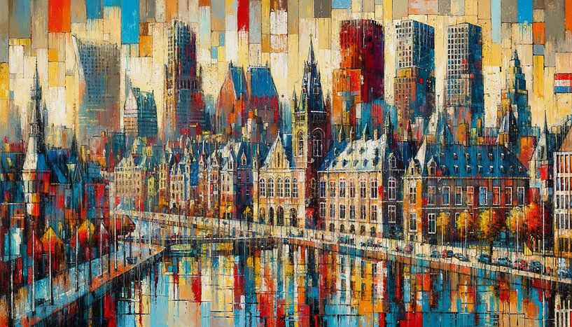 La Haye en couleurs par Arjen Roos