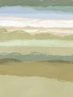 Strips 9 Minimal Groen Landschap Pastel Abstract