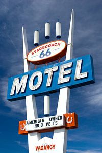 Stagecoach 66 Motel in Seligman, Arizona sur Henk Meijer Photography