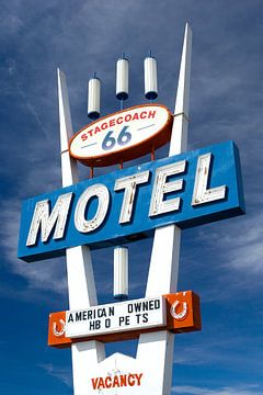 Stagecoach 66 Motel in Seligman, Arizona van Henk Meijer Photography