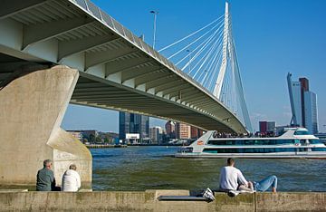 Rotterdam, Erasmusbrug van Peter Hofwegen